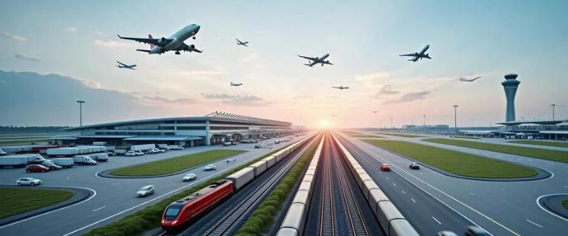 对比分析：中亚国际汽运物流与铁路、空运的优